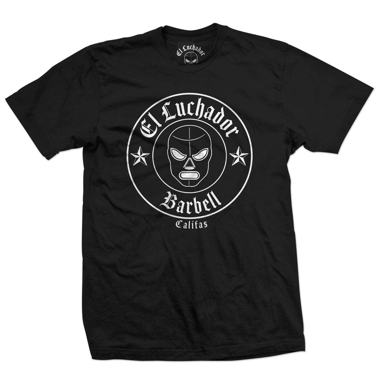 OG El Luchador Barbell Logo Tee